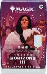 MTG 2024 Modern Horizons #3 Commander Deck - Graveyard Overdrive (Collector's Edition)